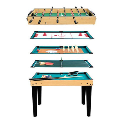 Mister Babyfoot Table multi-jeux Kery 10 en 1