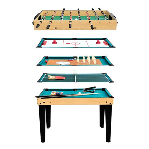 Mister Babyfoot Table multi-jeux Kery 10 en 1